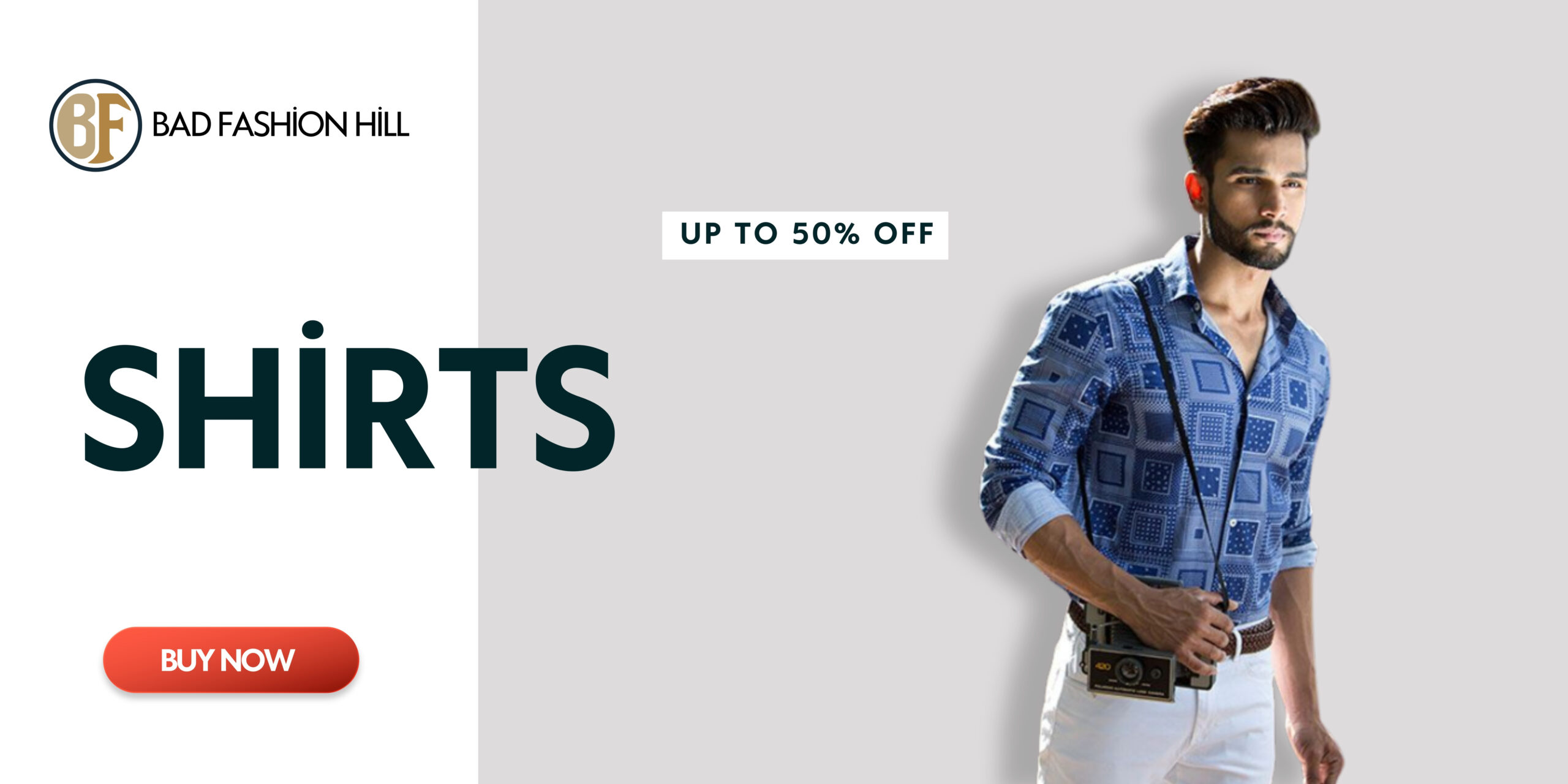 Green and White Conceptual New Look Fashion Medium Banner (2)